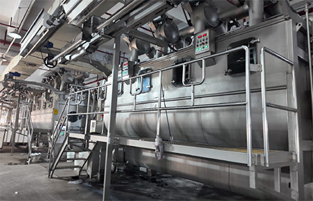 Dyeing machinery