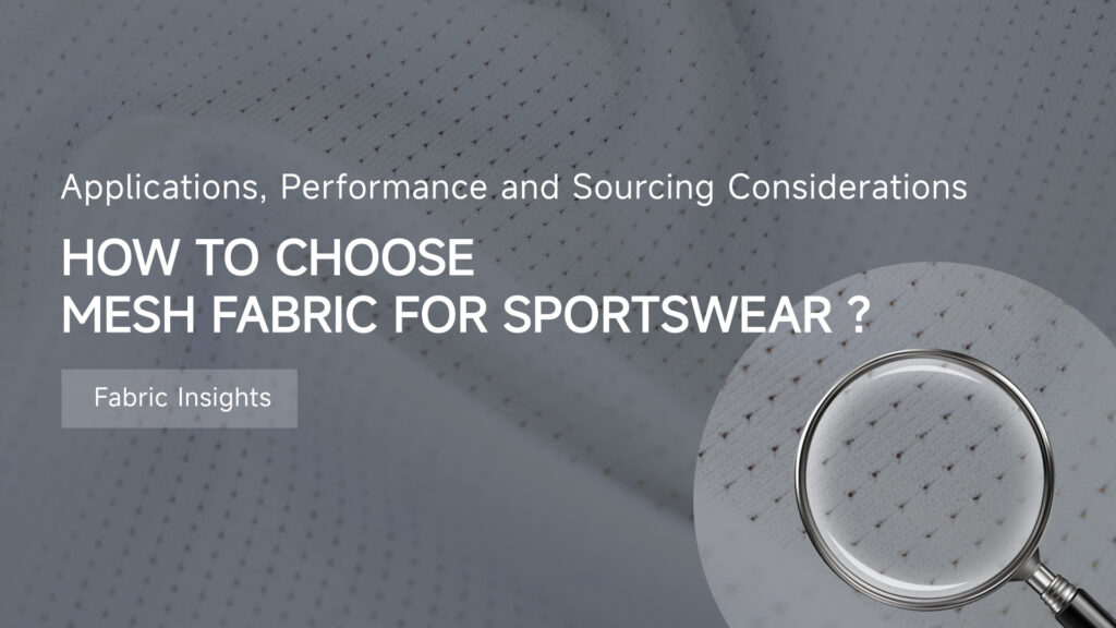 Cover image for a guide to choosing mesh fabric for sportswear