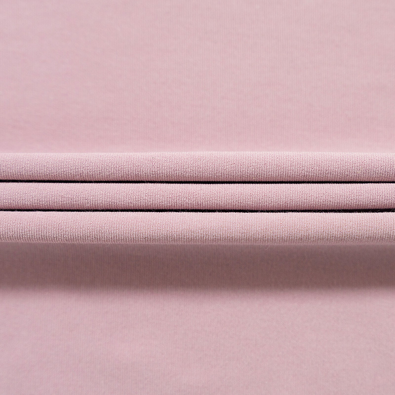 Tissu structuré et respirant en mélange coton-polyester
